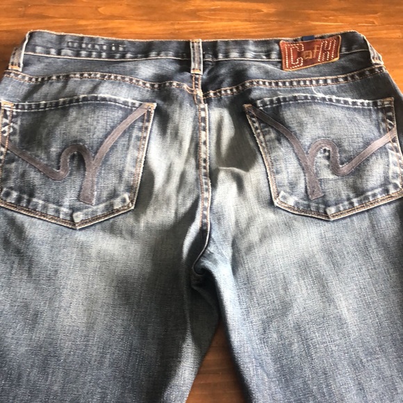 CITIZENS OF HUMANITY Evans Jeans 5-Pocket Blue Denim 34/29 - Picture 9 of 12